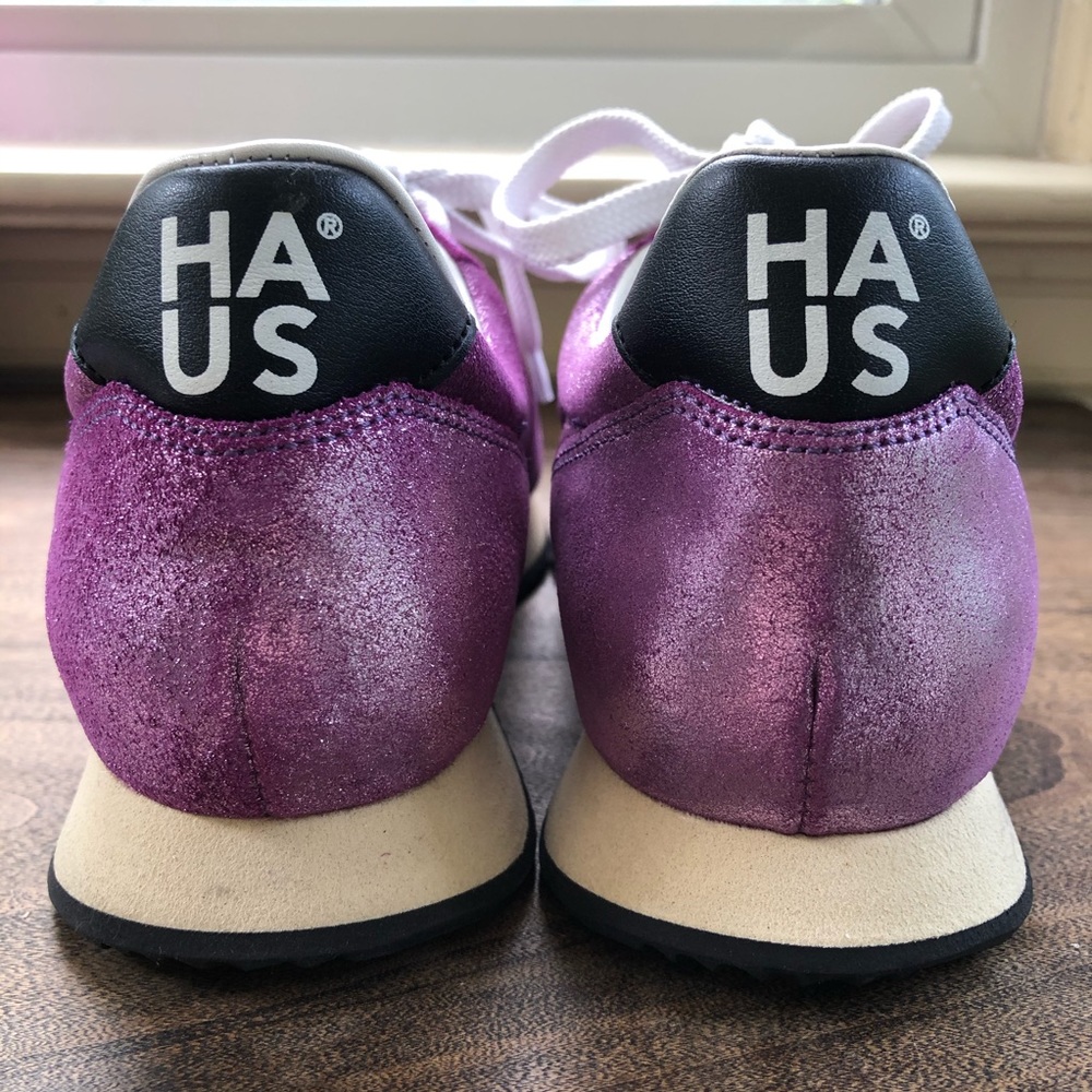 GOLDEN GOOSE • metallic purple sneakers - Picture 7 of 8